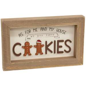 We Will Serve Cookies Sign