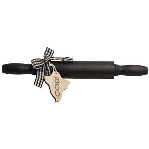 Boo Ghost Wooden Rolling Pin