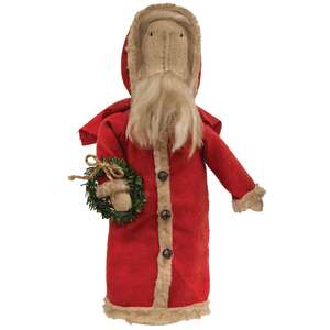 Santa Sitter with Wreath