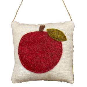 Apple Pillow Ornament #CS38506