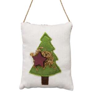 Christmas Tree Pillow Ornament