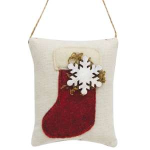 Stocking Pillow Ornament #CS38583