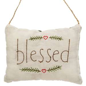 Blessed Pillow Ornament #CS38587