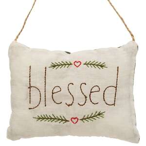 Blessed Pillow Ornament