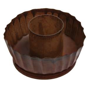 Fluted Taper Cup, Rusty #15221R