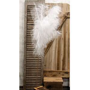 Weeping Pampas Grass Branch, White 18226;