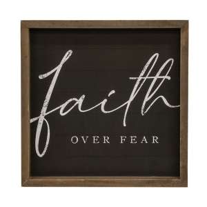 Faith Chalkboard Look Frame, 2 Asstd. 36079
