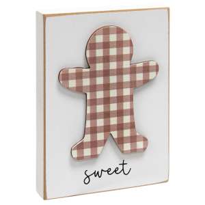 Sweet Gingerbread Man Block #36477