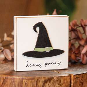 Hocus Pocus Witch Hat Block 36564