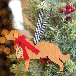 I've Been Good Golden Retriever Ornament 36587;