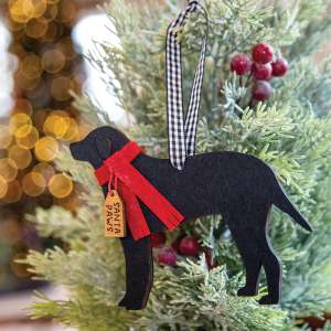 Santa Paws Labrador Ornament 36595