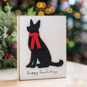 Happy Howlidays Dog Block 36599;