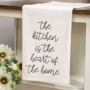 The Kitchen Is The Heart Of The Home Dish Towel 54196