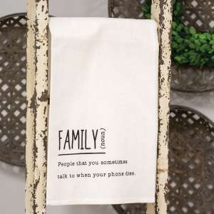 Family Definition Dish Towel 54198