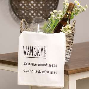 Wangry Definition Dish Towel 54201;