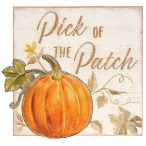 Pick Of The Patch Wood Sign