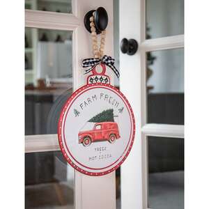 Farm Fresh Village Toys Metal Sign 60432