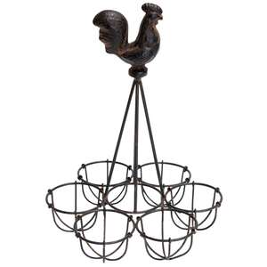 Rooster Egg Metal Holder #65303