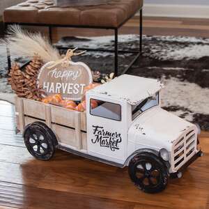 Ivory Farmer's Market Metal Truck 70111;