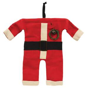Santa's Jammies Belt Large Hanger Ornament