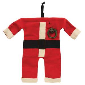 Santa's Jammies Belt Large Hanger Ornament #CS38502