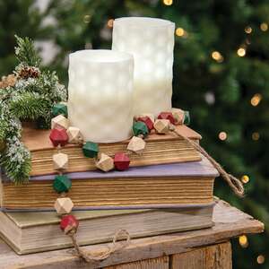 Holiday Geometric Beaded Garland, 40" RJAX2034;