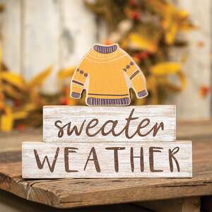 Sweater Weather Stackers, 3/Set 35508;