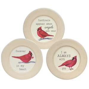 Cardinal Plate, 3 Asstd.;