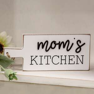 Distressed Mom's Kitchen Cutting Board Ornament #35855