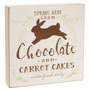 Spring Run Farm Bunny Box Sign