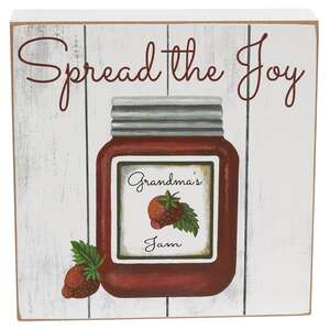 Spread the Joy Box Sign #36964