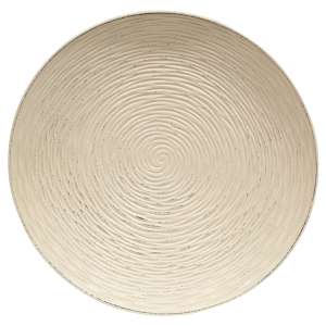 Antiqued Woven Look Spiral Plate #36994