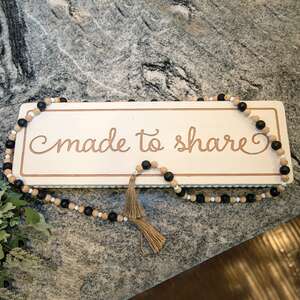 Made to Share Wood Platter 60397;
