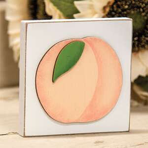 Peach Square Block #36057