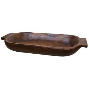 Small Dough Bowl with Handles #10006