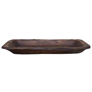 Shallow Tray w/Handles - Natural;