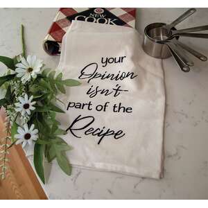 Your Opinion Dish Towel 28094;