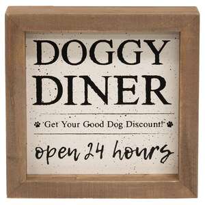 Doggie Diner Framed Sign #36890