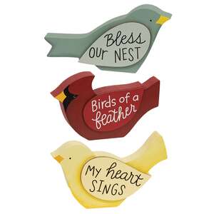 Bird Word Chunky Sitter, 3 Asstd.
