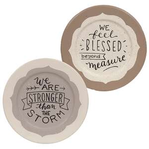Stronger Than the Storm Plate, 2 Asstd.