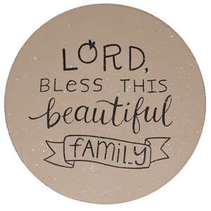 Lord Bless This Beautiful Family Plate