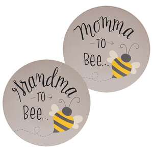Momma or Grandma to Bee Plate, 2 Asstd.
