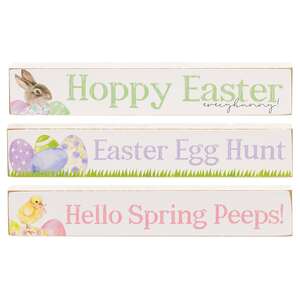 Hoppy Easter Mini Stick, 3 Asstd.