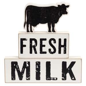 3 Set, Fresh Milk Stacking Blocks