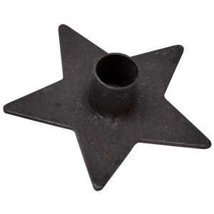 Distressed Star Candle Holder #46205