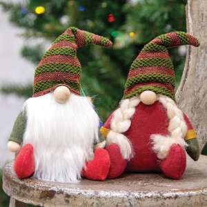 Cozy Couple Gnomes, 2 Asstd. CS38148