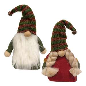 Small Cozy Couple Gnomes, 2 Asstd. #CS38149
