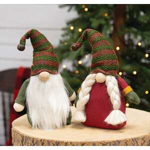 Small Cozy Couple Gnomes, 2 Asstd.