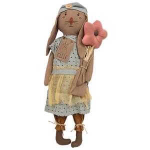 Ellie Bunny Doll with Flower #CS38751