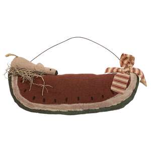 Primitive Mouse on Watermelon Hanger